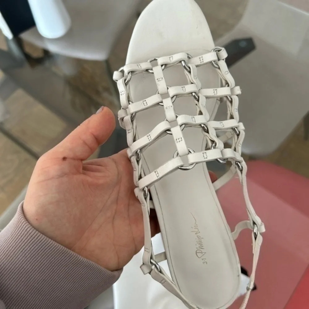 3.1 Philip Lim Cube Cage Sandal Size 40